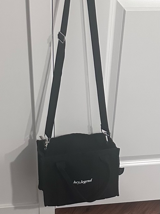 Handbags - Founded by Victoria’s Secret make up artist. RMS Beauty Black Tote Canvas Bag